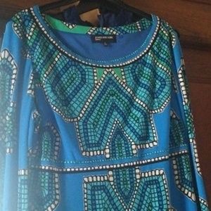 Jones New York Dress, Size 16, Multicolor